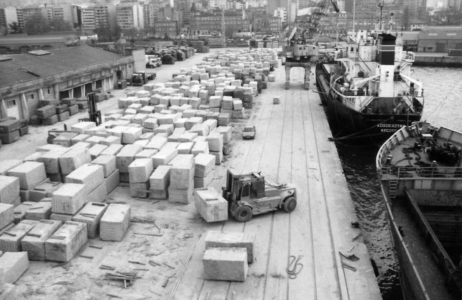 First granite export