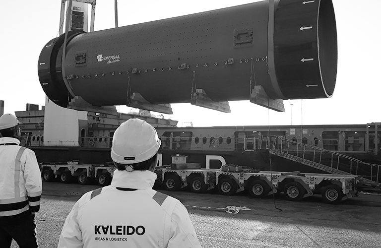 First steps in wind energy logistics