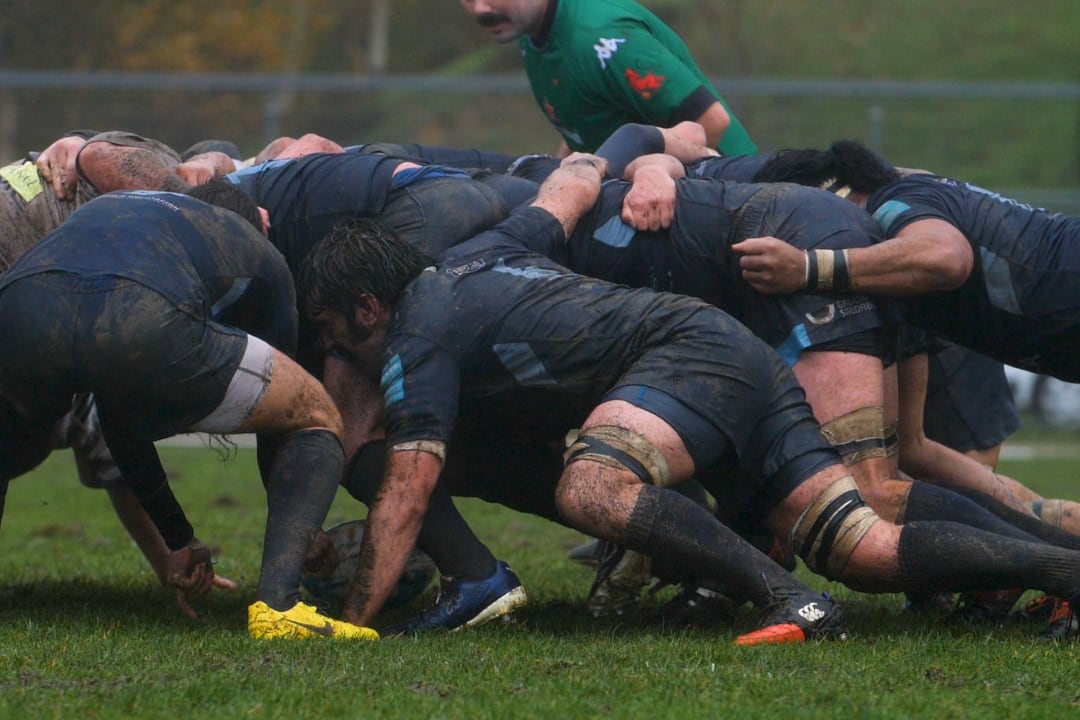 Entreno urbano junto al Vigo Rugby club